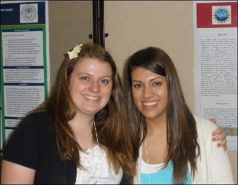 Alexis and Sabrina presenting at EB2011
